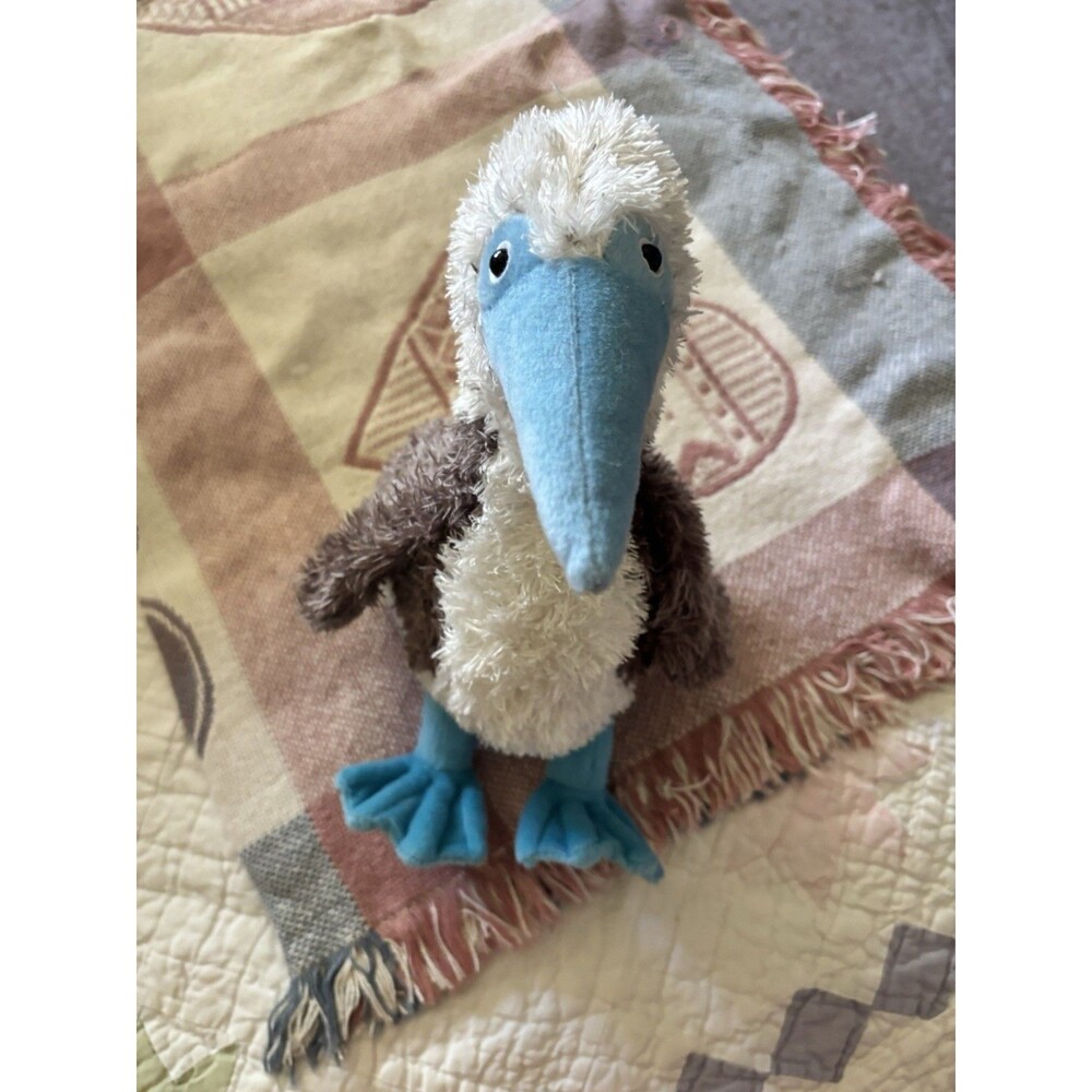 Gund Blue Footed Booby Plush WWF World Wildlife Fund Galapagos Bird